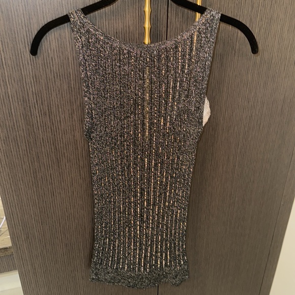 ✨💎Societa Metallic Silver/Black Top💎✨ - Picture 11 of 11